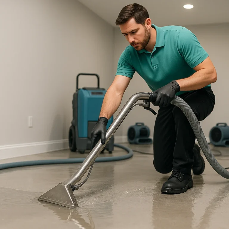Basement Water Removal & Drying in Oakville